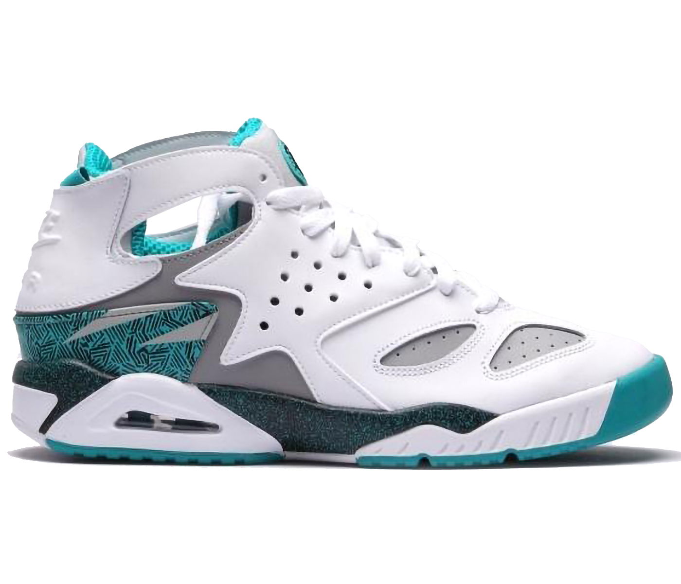 Кецове и обувки Nike Air Tech Challenge Huarache "White Turbo Green" Зелено | 630957-101, 0