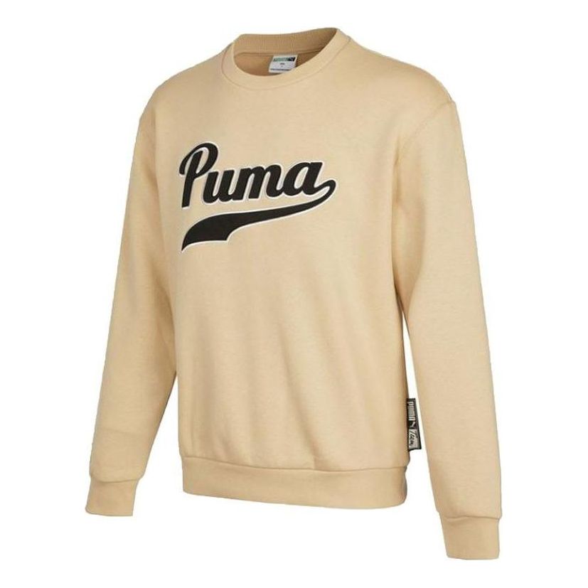 Пуловер Puma Team Crew Neck Sweatshirt Бежово | 534383-20, 0