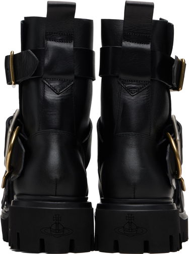 Кецове и обувки Vivienne Westwood Empire Buckle Platform Boots Черно | 7101007MM-C006V-, 1