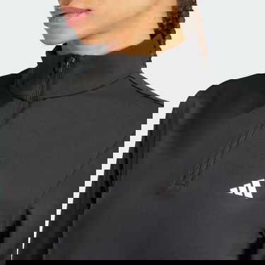 Суитчър adidas Performance Hyperglam Training Quarter-Zip Top Черно | IN6841, 5