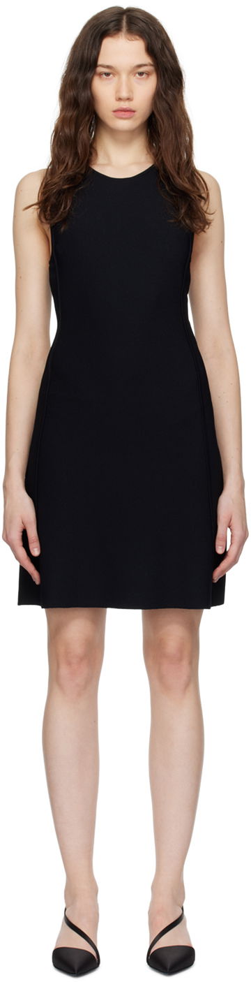 Pокля Stella McCartney Compact Minidress Черно | 6K0610S2076