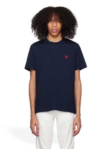 Тениска AMI T-Shirt Тъмно синьо | UTS001.724