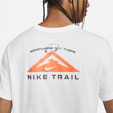 Тениска Nike Trail Dri-FIT Tee Бяло | fd0120-100, 3