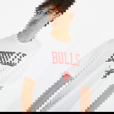 Тениска New Era Chicago Bulls NBA Team Logo T-Shirt Бяло | 60357046, 2