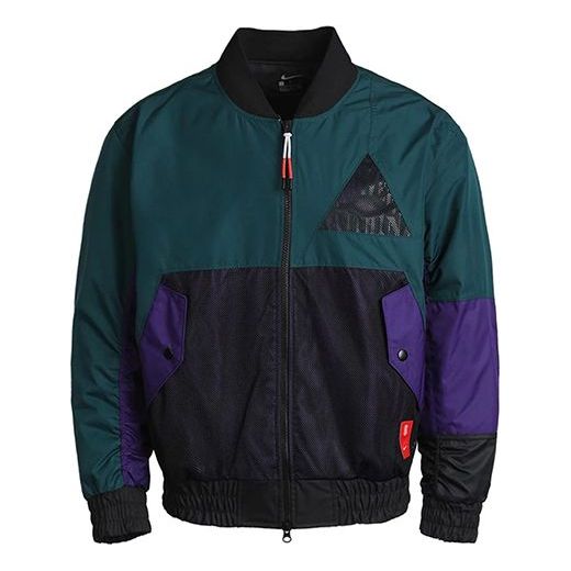 Яке бомбър Nike Colorblock Casual Sports Jacket Многоцветен | CK6671-300