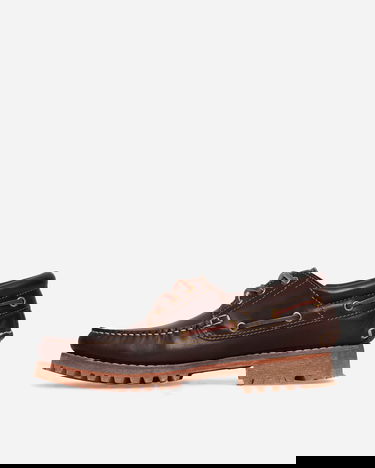 Кецове и обувки Timberland Authentic Boat Brown Кафяво | TB0300032141 BROWN, 3