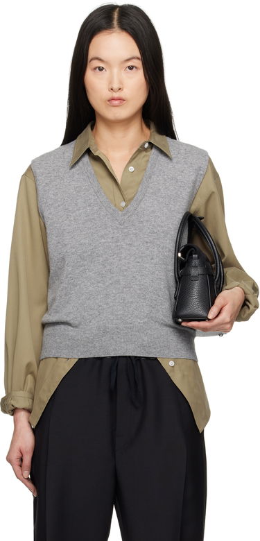 Пуловер Maison Margiela Maison Margiela Knit Vest Сиво | S51FB0077 M13090, 0