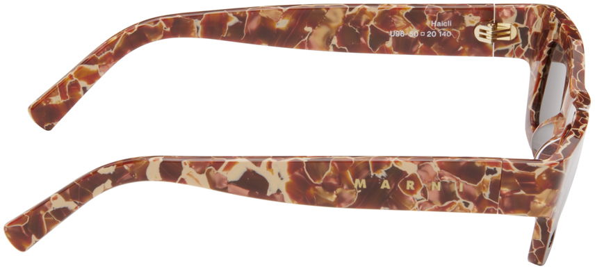 Слънчеви очила Marni Marni Haicli Sunglasses Кафяво | U96, 1