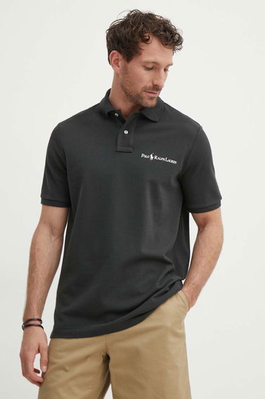 Поло тениска Polo by Ralph Lauren Classic Fit Polo Shirt Черно | 710950131, 3