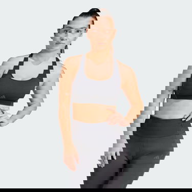 Сутиен adidas Performance Aeroknit Light-Support Bra Черно | IQ3375, 0