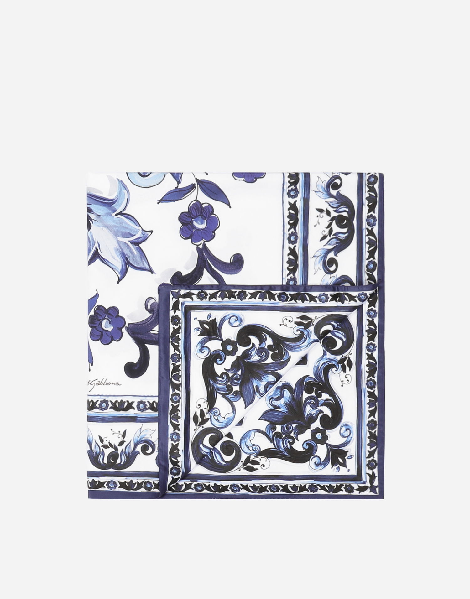 Аксесоари Dolce & Gabbana Dolce & Gabbana Cotton Sateen Duvet Cover Синьо | TCE049TCAKFUB011, 1