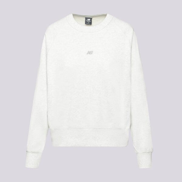 Суитчър New Balance Nb Athletics Fleece Crew Бяло | WT31500SST, 0