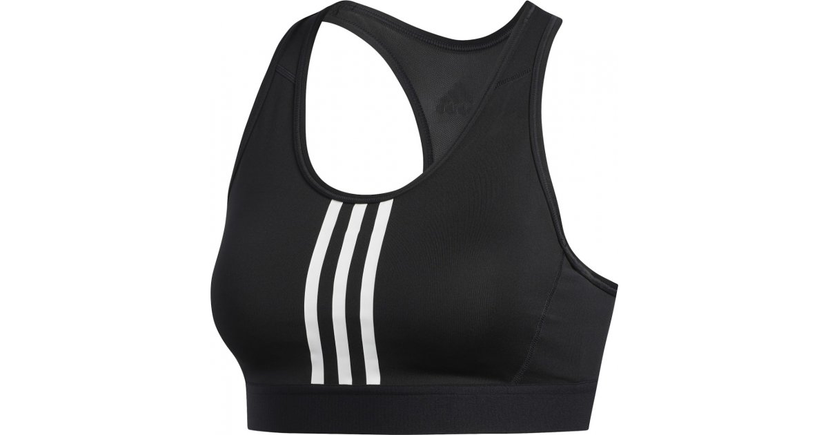 Сутиен adidas Originals Don't Rest 3-Stripes Sports Bra Черно | fj7248, 1