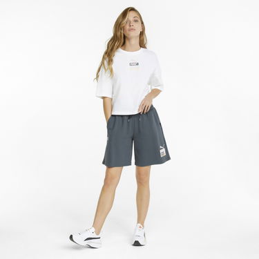 Къси панталони Puma Brand Love High Waist Longline Сиво | 534464-42, 3