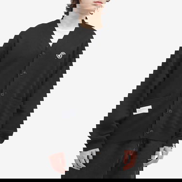 Пуловер AAPE by A Bathing Ape AAPE Now Camo Badge Knit Cardigan Черно | AAPKNMB335XXNBKX, 2