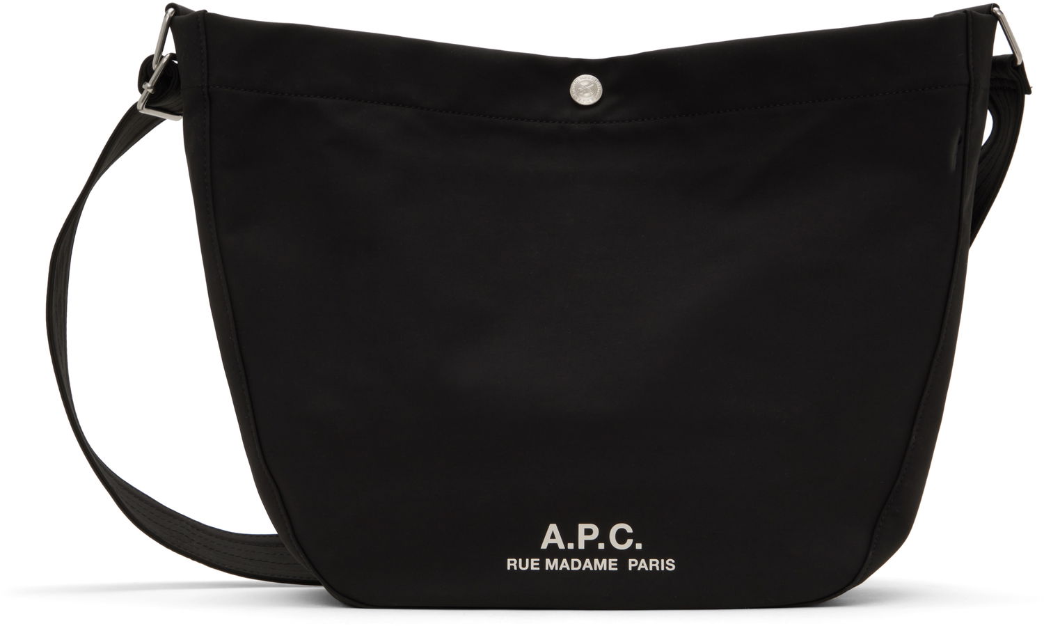 Чанта през рамо A.P.C. Black Journal Crossbody Bag Черно | PSAKR-M61939, 0