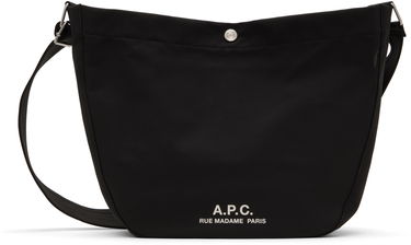 Чанта през рамо A.P.C. Black Journal Crossbody Bag Черно | PSAKR-M61939, 0