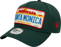 Santa Monica License Plate 9FORTY A-Frame Adjustable Cap