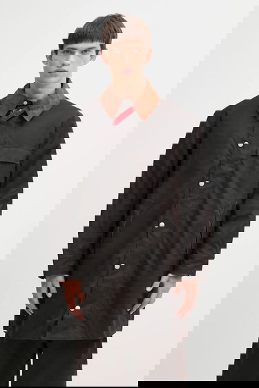 Яке Barbour Barbour x Paul Smith Beeston Wax Transitional Jacket with Corduroy Collar Кафяво | MWX2514RU71, 0