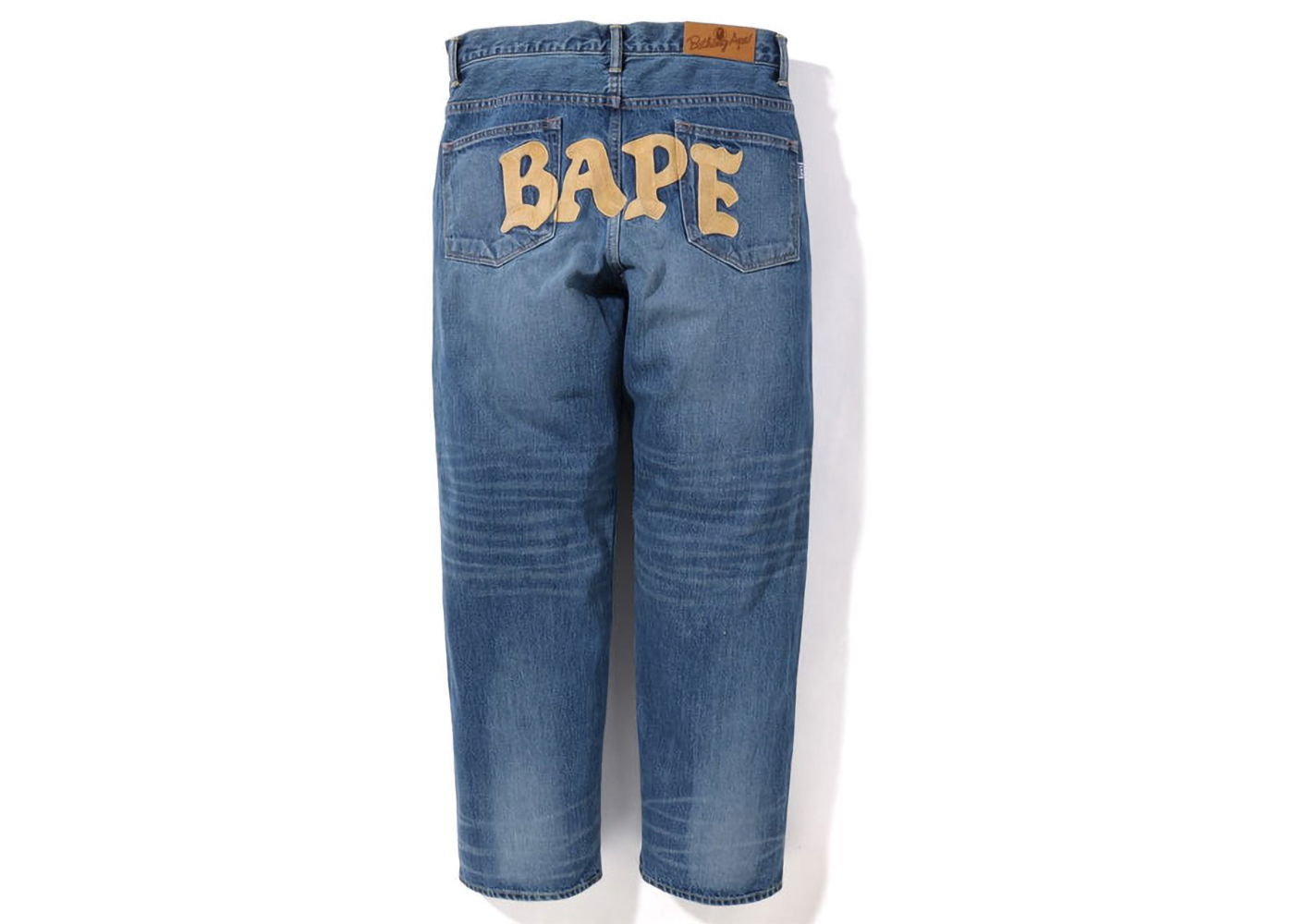Дънки BAPE Relaxed Fit Denim Jeans Тъмно синьо | 1I80-150-004, 0