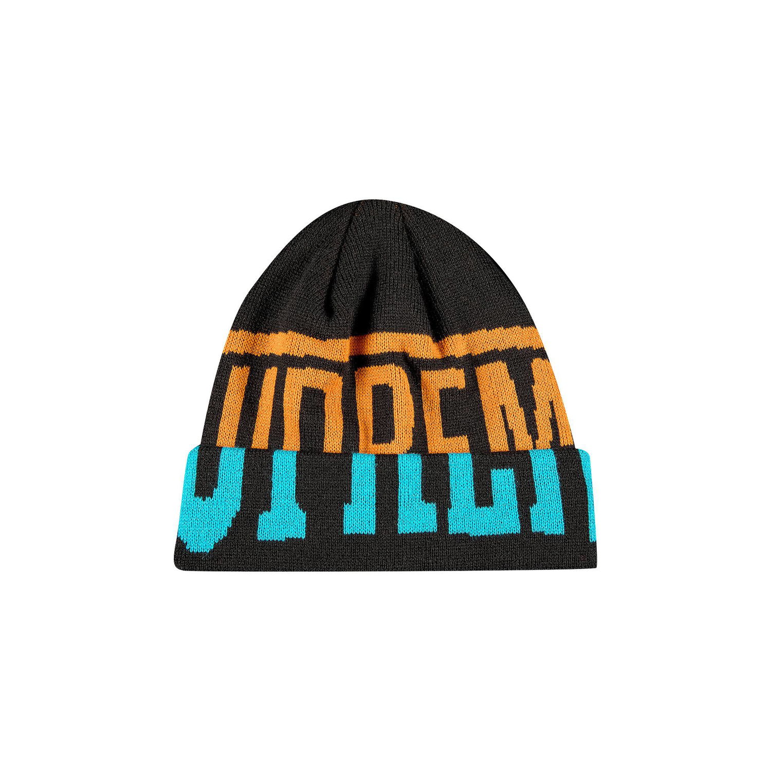 Шапка Supreme New Era 2-Tone Logo Beanie Черно | FW21BN60 BLACK, 1