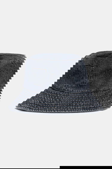 Шапка Rick Owens Rick Owens DRKSHDW Gilligan Denim Bucket Hat Синьо | DA02E7479.DGY, 0
