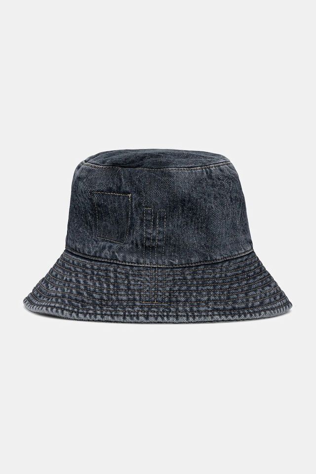 Rick Owens DRKSHDW Gilligan Denim Bucket Hat