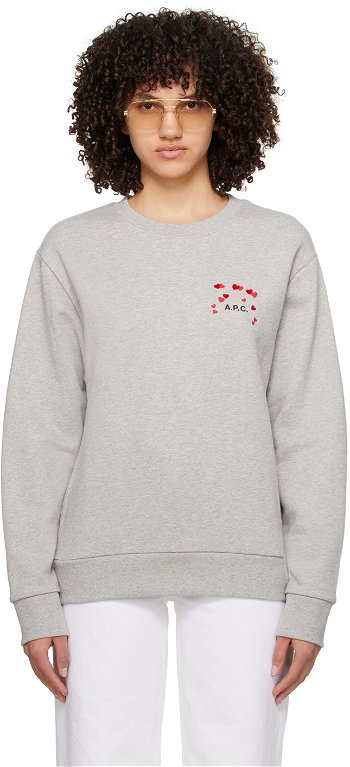 A.P.C. Hearts Sweatshirt COEIP-M27895