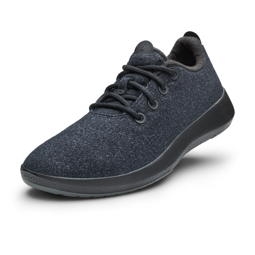 Кецове и обувки Allbirds Wool Runner Mizzles Черно | A10104W