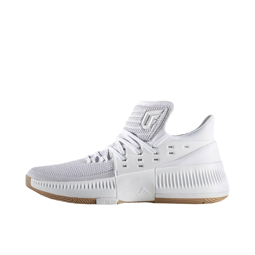Кецове и обувки adidas Performance D Lillard 3 Legacy Бяло | BW0323