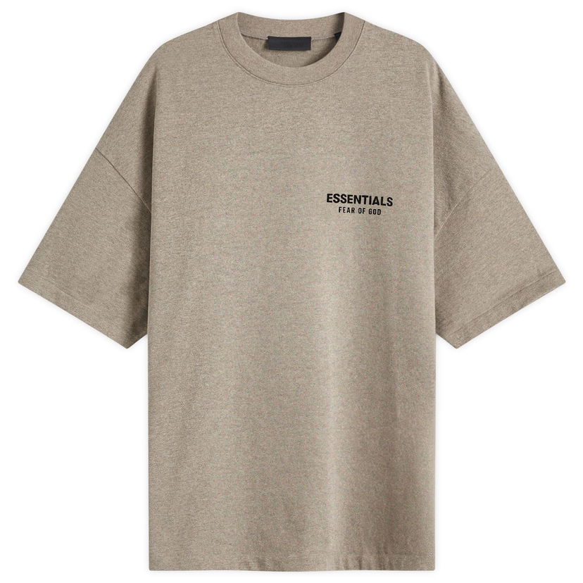 Тениска Fear of God Essentials Core Logo Jersey T-Shirt Кафяво | 125HO244369F