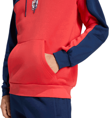 Суитчър adidas Performance Arsenal 92-94 Colorblock Hoodie with Pouch Pocket Многоцветен | KE3910, 4
