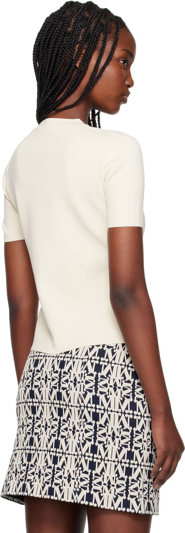 Пуловер Max Mara Max Mara Segale Knit Sweater Бяло | 2511361078600, 2