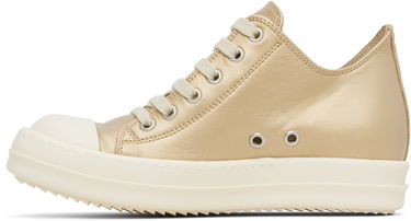 Кецове и обувки Rick Owens Rick Owens Hollywood Low Sneaks Металик | RO01E7891 LLPM, 2