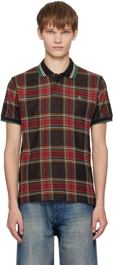 Поло тениска Vivienne Westwood Vivienne Westwood Classic Plaid Polo Многоцветен | 2H01000P-J009T-, 0