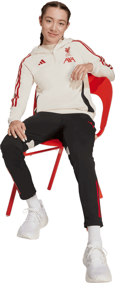 Суитчър adidas Originals Liverpool FC Tiro Training Hoodie 2025/26 Бяло | jv9019, 4