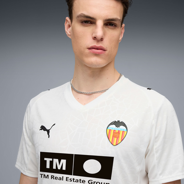 Фланелка Puma FC Valencia Home Replica Jersey 2025/26 by Puma Бяло | 948957-01, 1