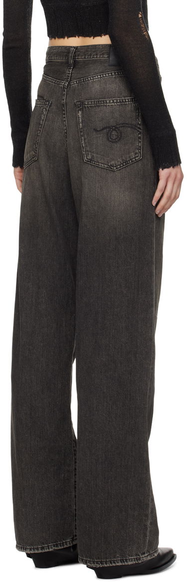 Дънки R13 R13 Damon Pleated Jeans Сиво | R13W3147-D019A, 2