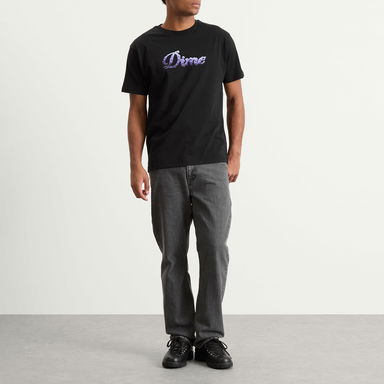 Cursive Cloud T-Shirt, Size Large, 4