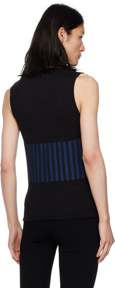 Потник Dion Lee Ribbed Knit Tank Top Черно | C7103F22, 2