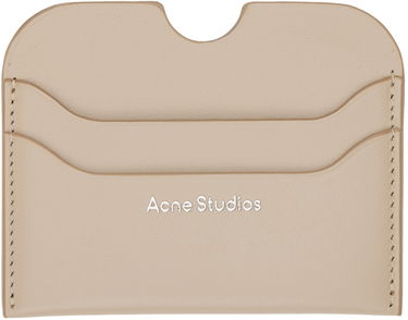 Портфейл Acne Studios Slim Card Holder Бежово | CG0234-, 0