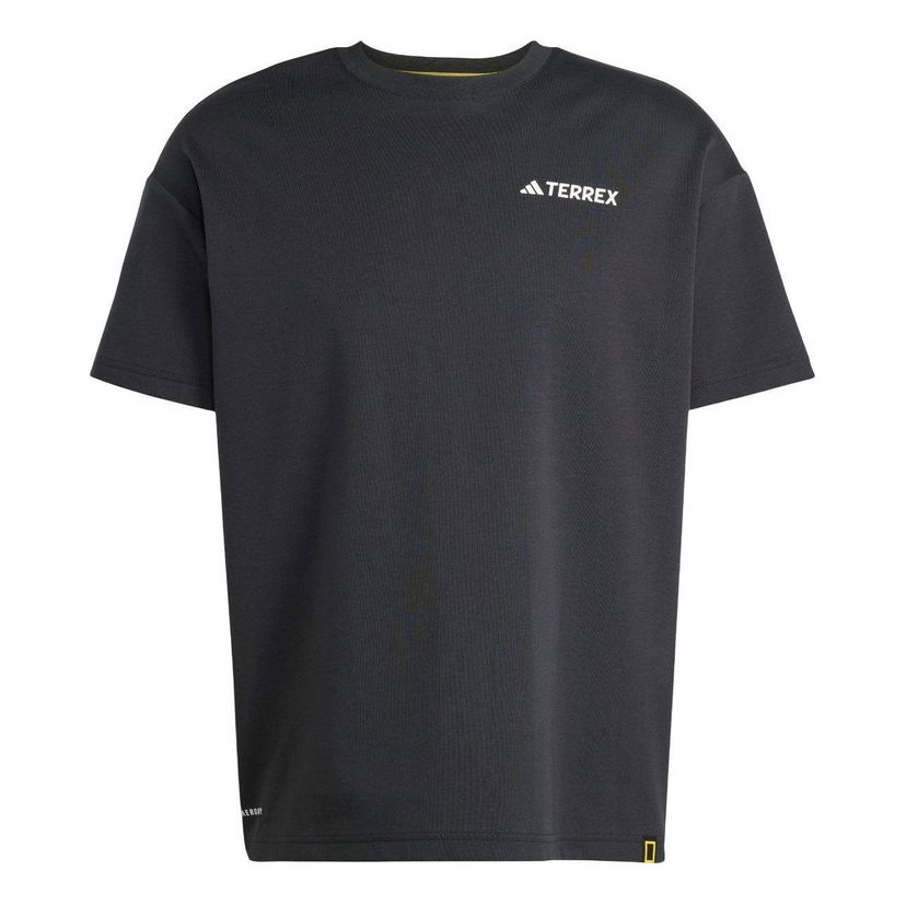 Тениска adidas Originals National Geographic Aeroready Graphic T-Shirt Черно | JD5957