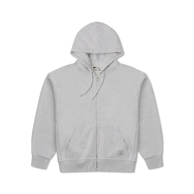 Суитчър Converse Classic Retro Sports Full Zip Hoodie Сиво | 10026899-A03, 0