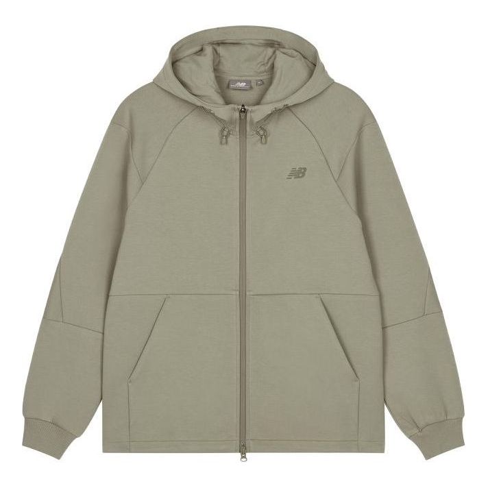 Суитчър New Balance Classic Hooded Jacket Зелено | 6DD38651-DB