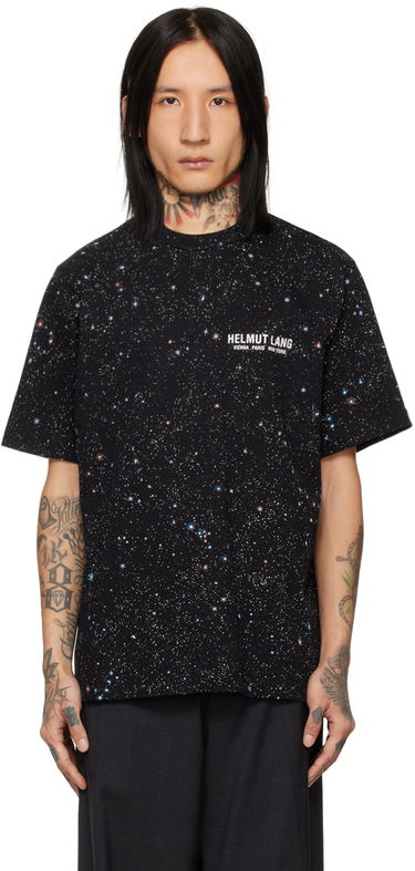Тениска Helmut Lang Space Print T-Shirt Черно | N09HM525, 0