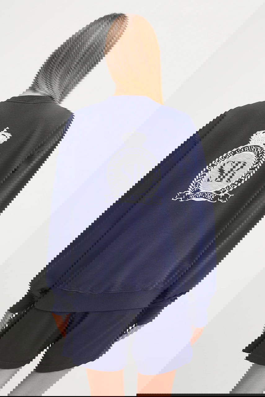 Суитчър Sporty & Rich Sporty & Rich Royal Club Sweatshirt Тъмно синьо | ST071620219BL106, 1