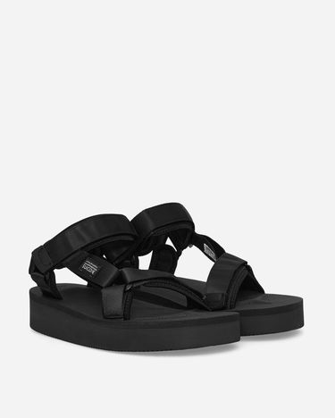 Кецове и обувки SUICOKE DEPA-2PO Sandals Черно | OG0222PO BLK, 3