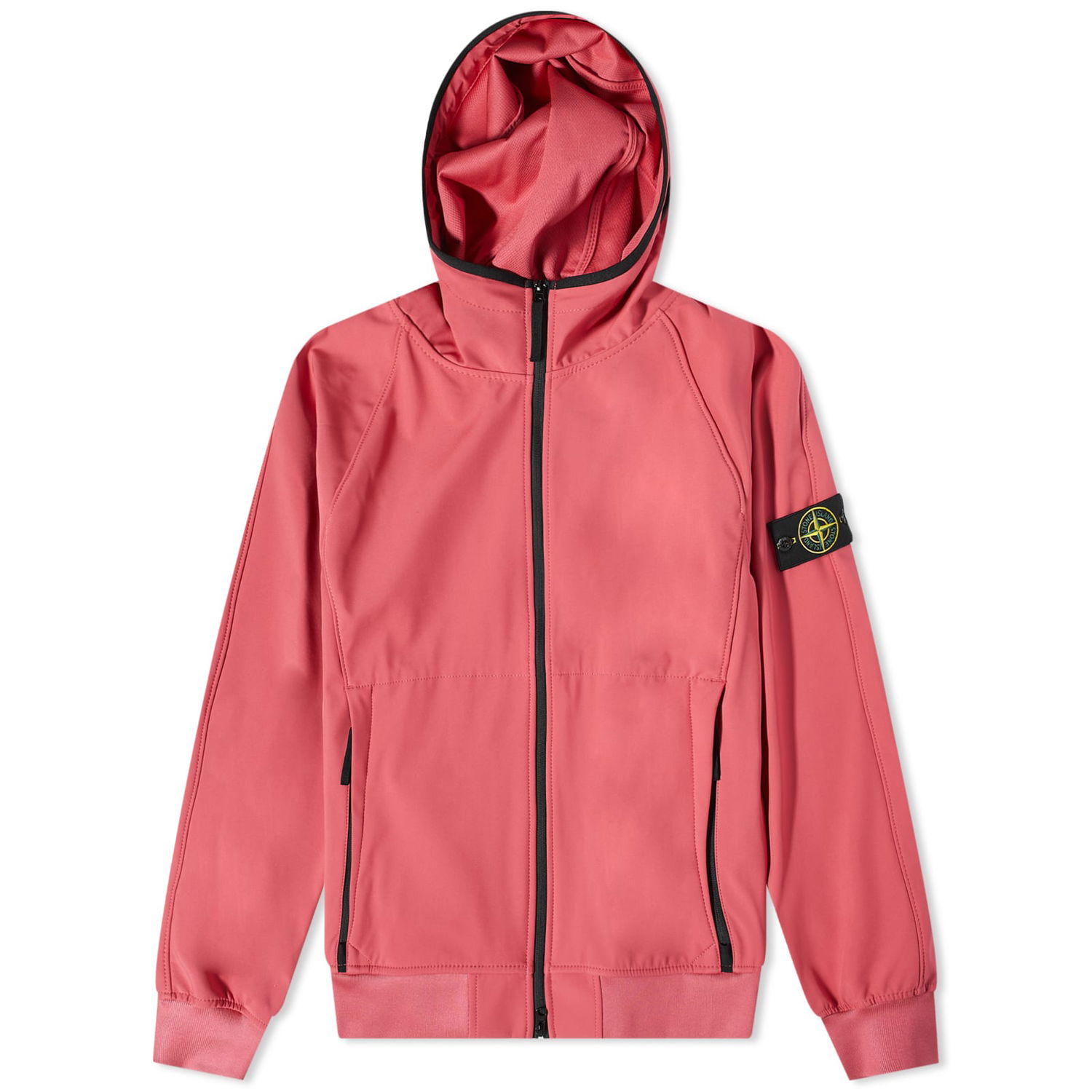 Ветровка Stone Island Light Soft Shell-R Hooded Jacket Розово | 781540927-V0087, 0