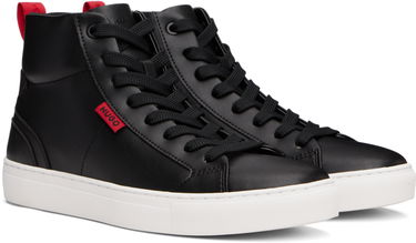 Облекло BOSS High-top Faux Leather Бяло | 50537334, 4