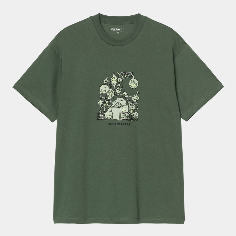 Тениска Carhartt WIP Carhartt WIP Beaker Graphic T-Shirt Зелено | I035456_9